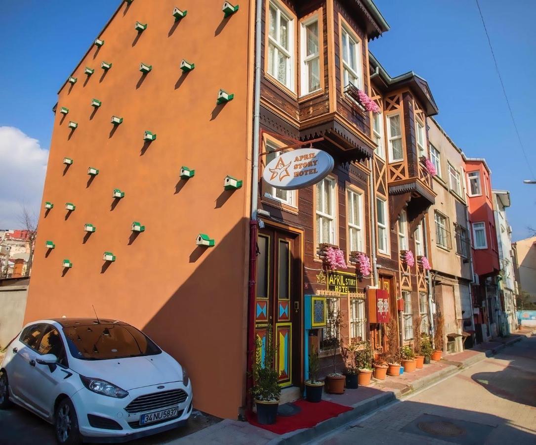 April Hotel Istambul Exterior foto