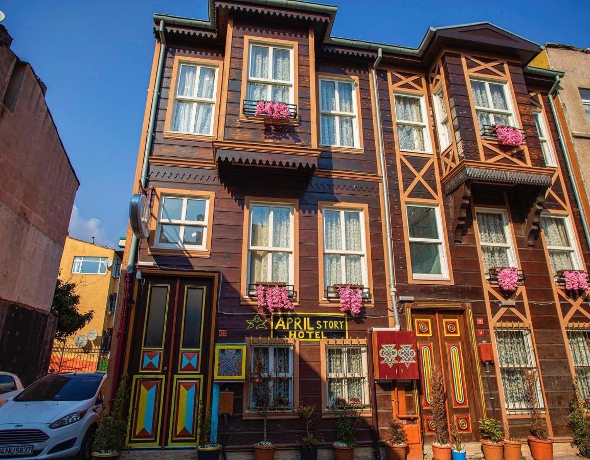 April Hotel Istambul Exterior foto