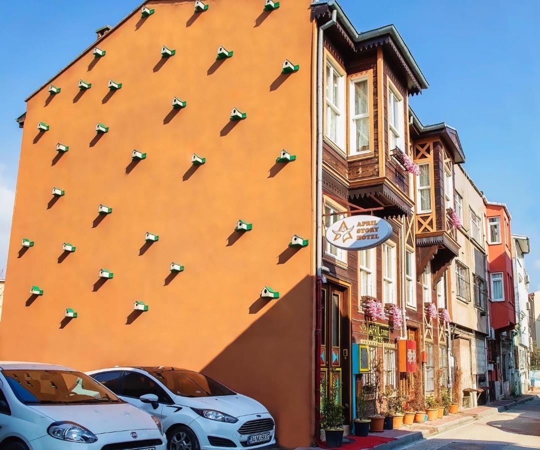 April Hotel Istambul Exterior foto